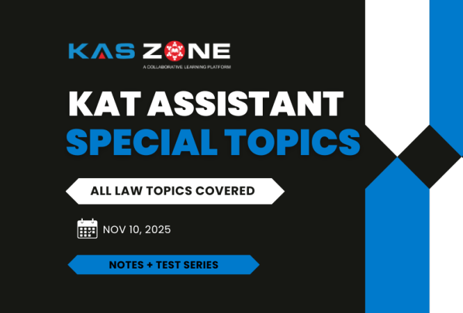 kat assistant law special topics kas zone